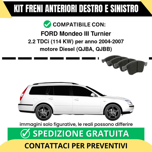 Pastiglie freno anteriori per - freno,