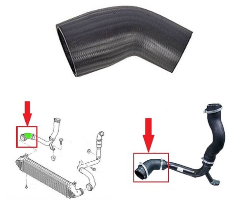 Tubo intercooler egr turbo - intercooler,