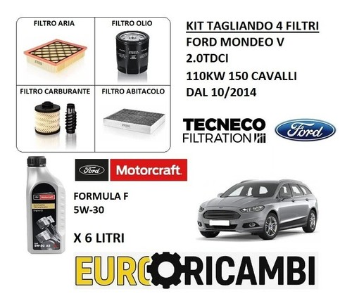 Kit tagliando filtri olio - tagliando,