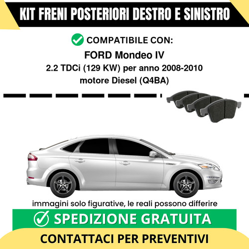 Pastiglie freno posteriori - freno,