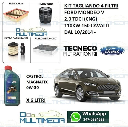 Kit tagliando filtri olio - kit,