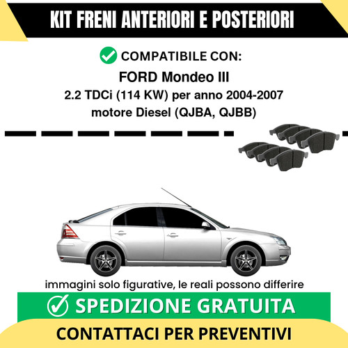 Pastiglie freno ant post - ant,