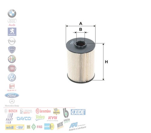 Filtro carburante per - filtro,